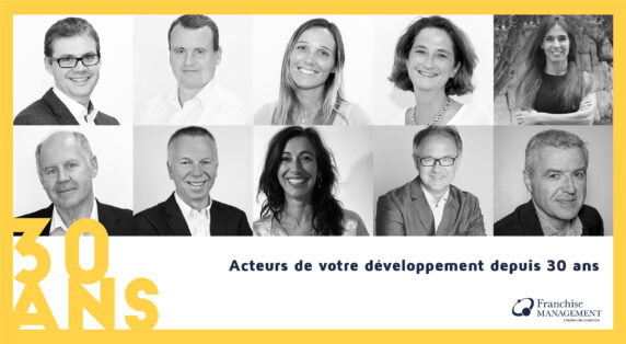 Equipe Franchise Management 30 ans